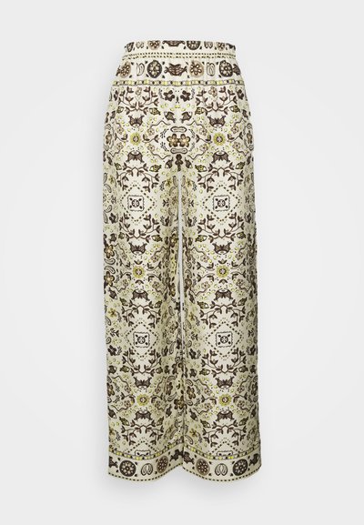 Tory Burch PANT - Παντελόνι - ivory pisces dream