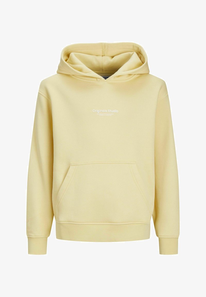 Jack & Jones Junior JORVESTERBRO - Džemperis ar kapuci - italian straw
