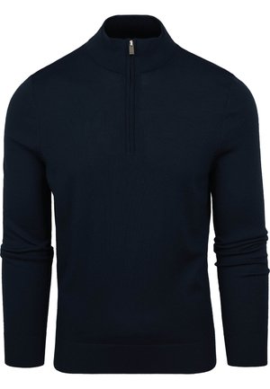 Suitable HALF ZIP - Trui - dark blue blue