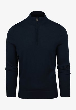 Suitable HALF ZIP - Trui - dark blue blue