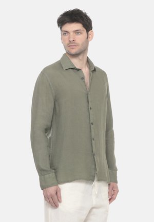 120% Lino, Camicia - verde