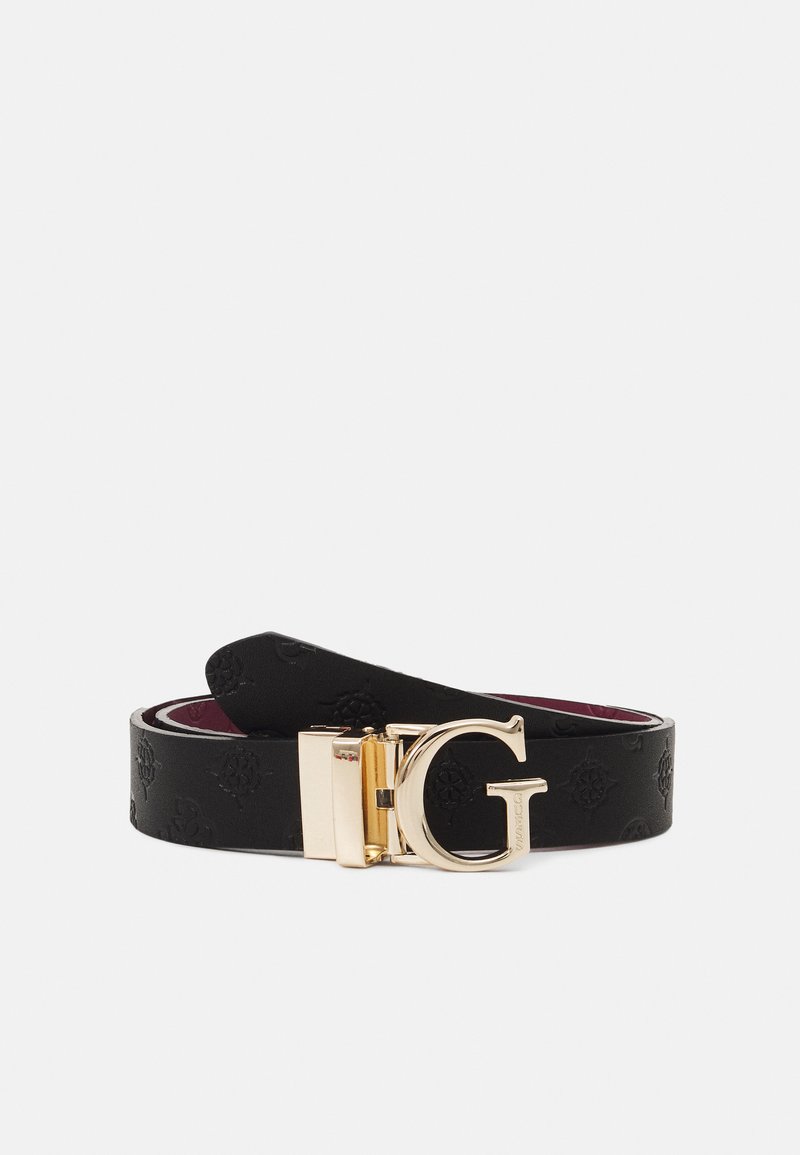 Guess Belt black/plum/black Zalando
