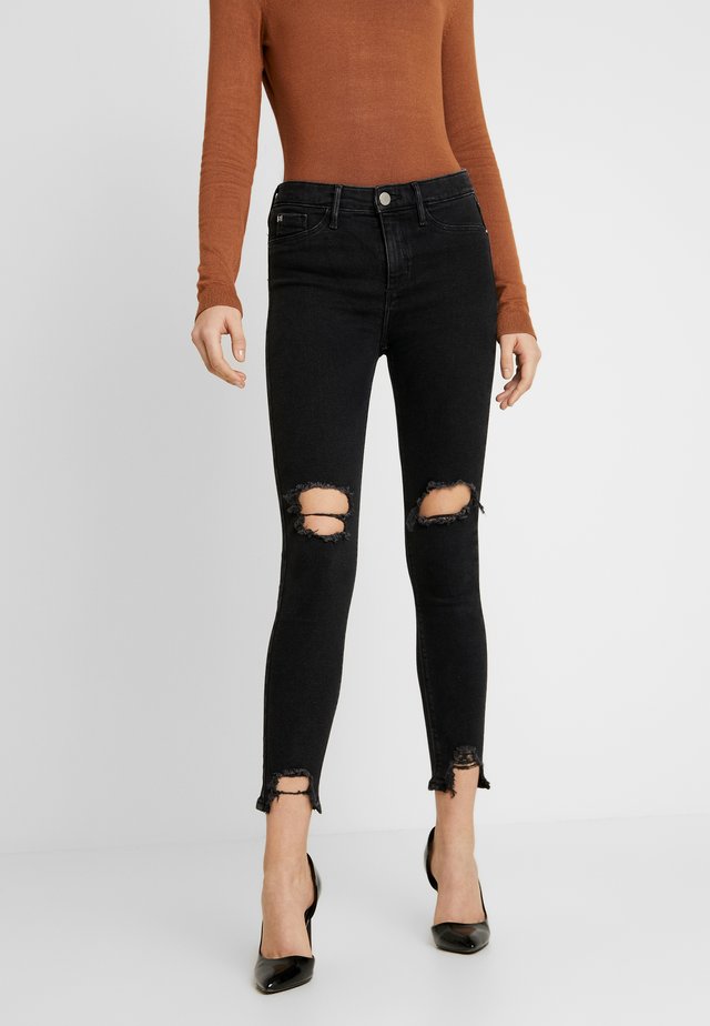 MOLLY - Jeans Skinny Fit - black denim