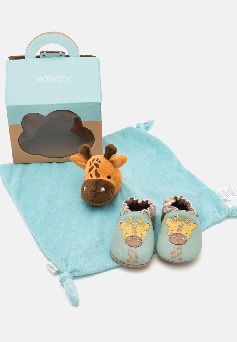 Robeez COFFRET GARCON UNISEX - Regalo per nascita - vert/aqua/marron