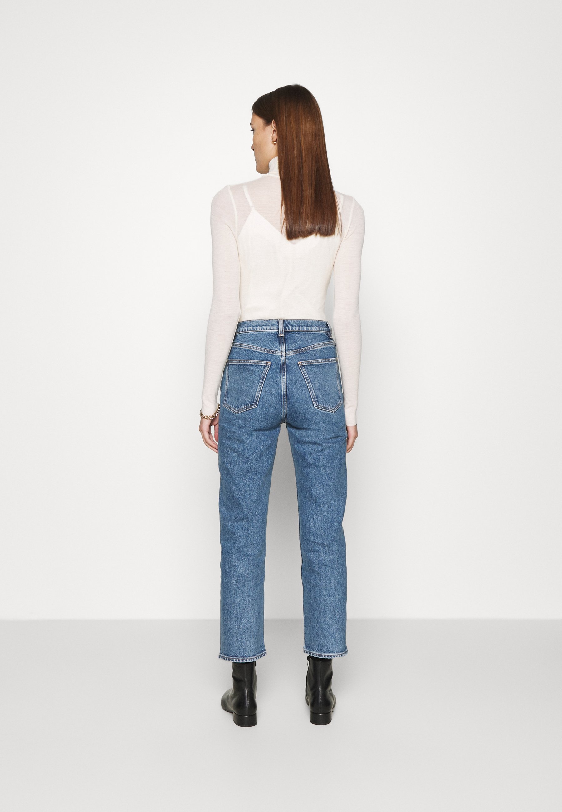 ARKET Straight leg jeans - blue medium 