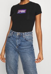 Tommy Jeans Print T-shirt - black