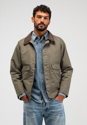 FOSSA - Lichte jas - dk granite green