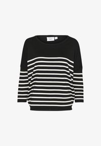 Unselected, black mila stripe