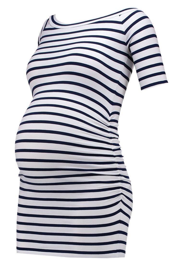 Isabella Oliver T-shirt print donkerblauw