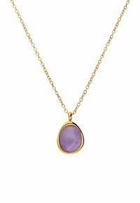 Lucardi VINTAGE - Ketting - purple and gold coloured