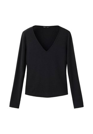 Mango, ADULT - T-shirt à manches longues - black