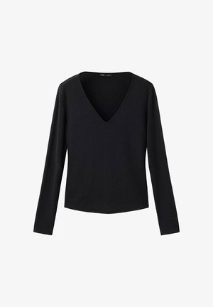 Mango, ADULT - T-shirt à manches longues - black