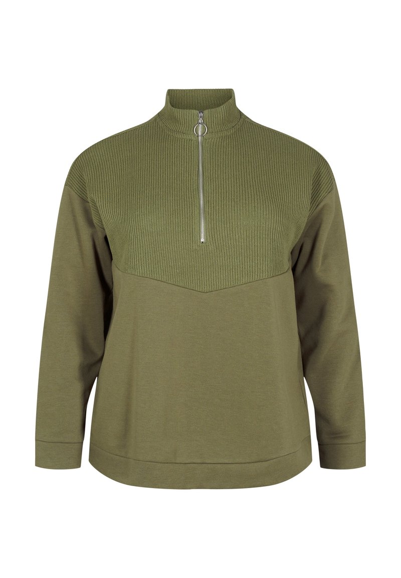Zizzi Sweater groen