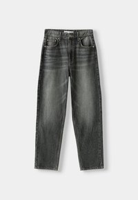 Jeans a sigaretta - mottled dark grey