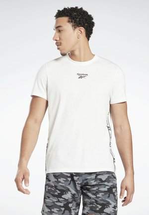 IDENTITY TAPE - T-shirt con stampa - white
