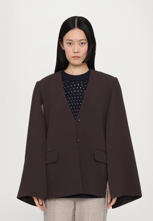 Rodebjer GIA BLAZER - Blazer - dark coffe