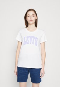 Levi's® - THE PERFECT TEE - Camiseta estampada - whites Imagen en miniatura 1