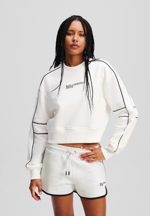 Karl Lagerfeld Jeans Mikina - white