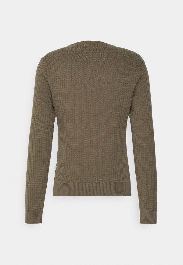 KARLO STRUCTURED CREW NECK KNIT - Jumper - bungee cord3