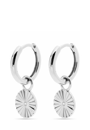 ZIRKONIA - Oorbellen - silver-coloured