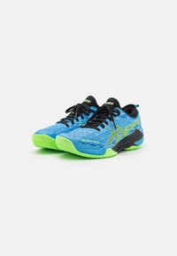 ASICS BLAST FF 3 - Handbalschoenen - waterscape/lime burst