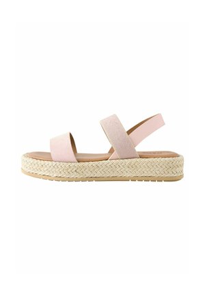 Espadrilles - pink leather