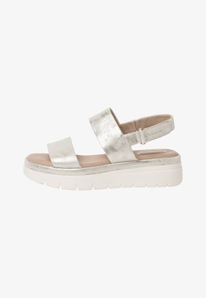 Tamaris, Sandales à plateforme - silver-coloured