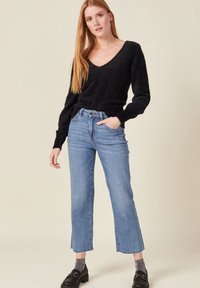 BONOBO Jeans MIT LANGEN ÄRMELN - Maglione - noir