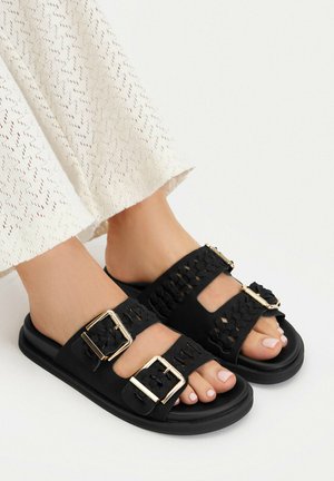 Jenny, Pantolette flach - black