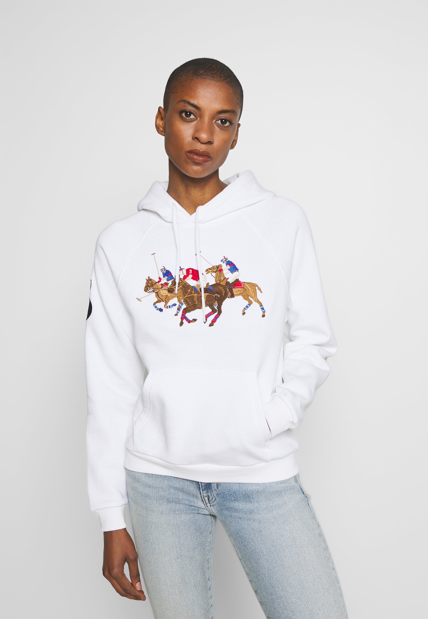 Polo Ralph Lauren Seasonal Kapuzenpullover White Weiss Zalando De
