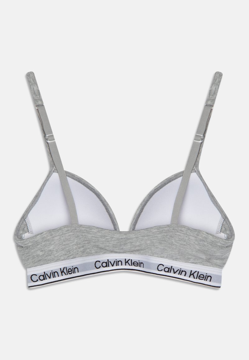 Calvin Klein Underwear TRIANGLE T-shirt bra greyheather/grey