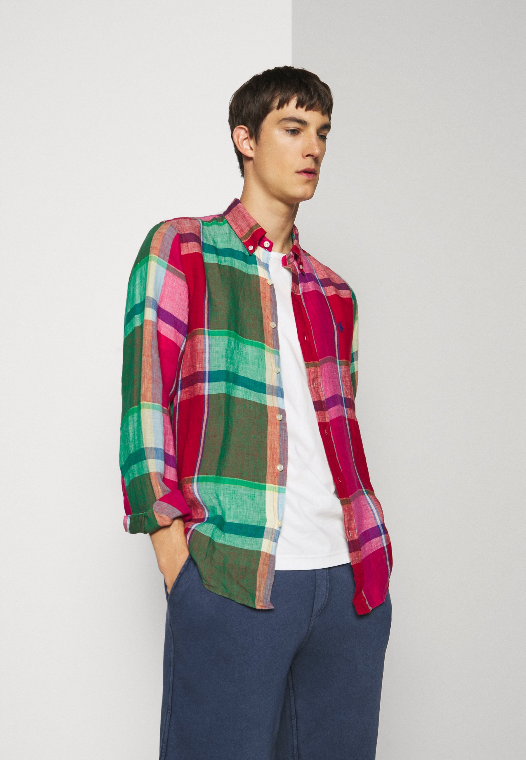 polo plaid jacket