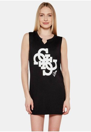 Guess Vestito di maglina - black