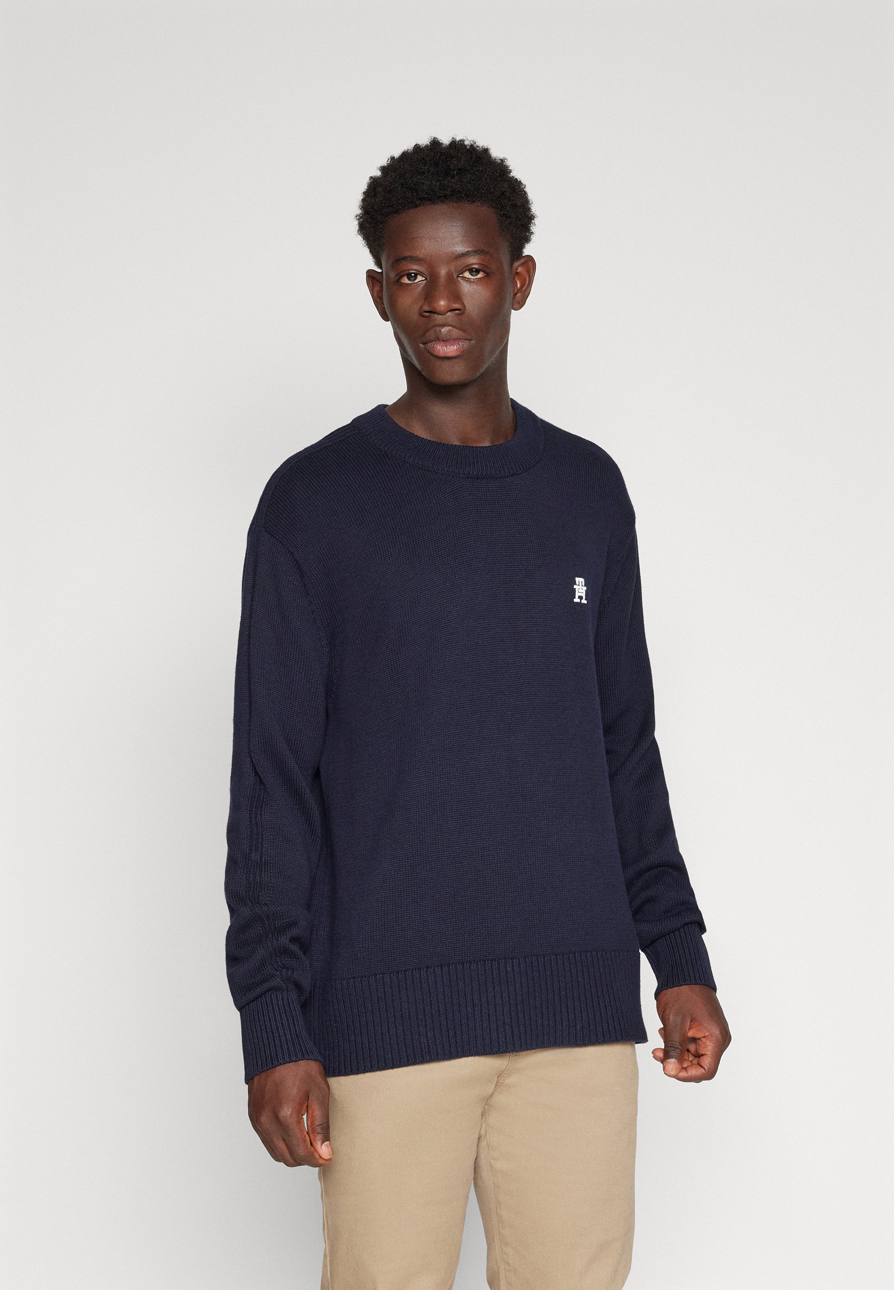 Tommy Hilfiger Strickpullover - desert sky/dunkelblau - Zalando.de 