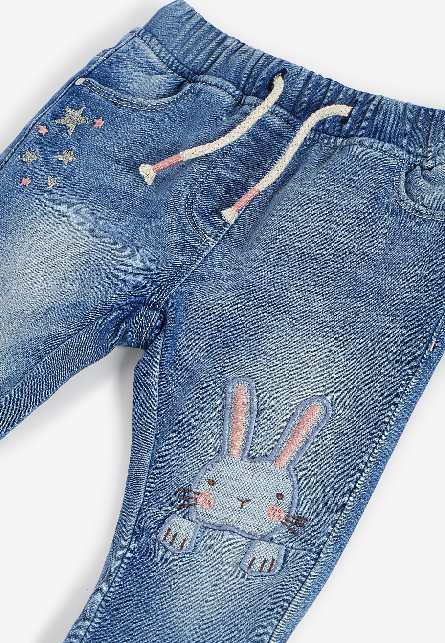 Next BUNNY - Straight leg jeans - blue 