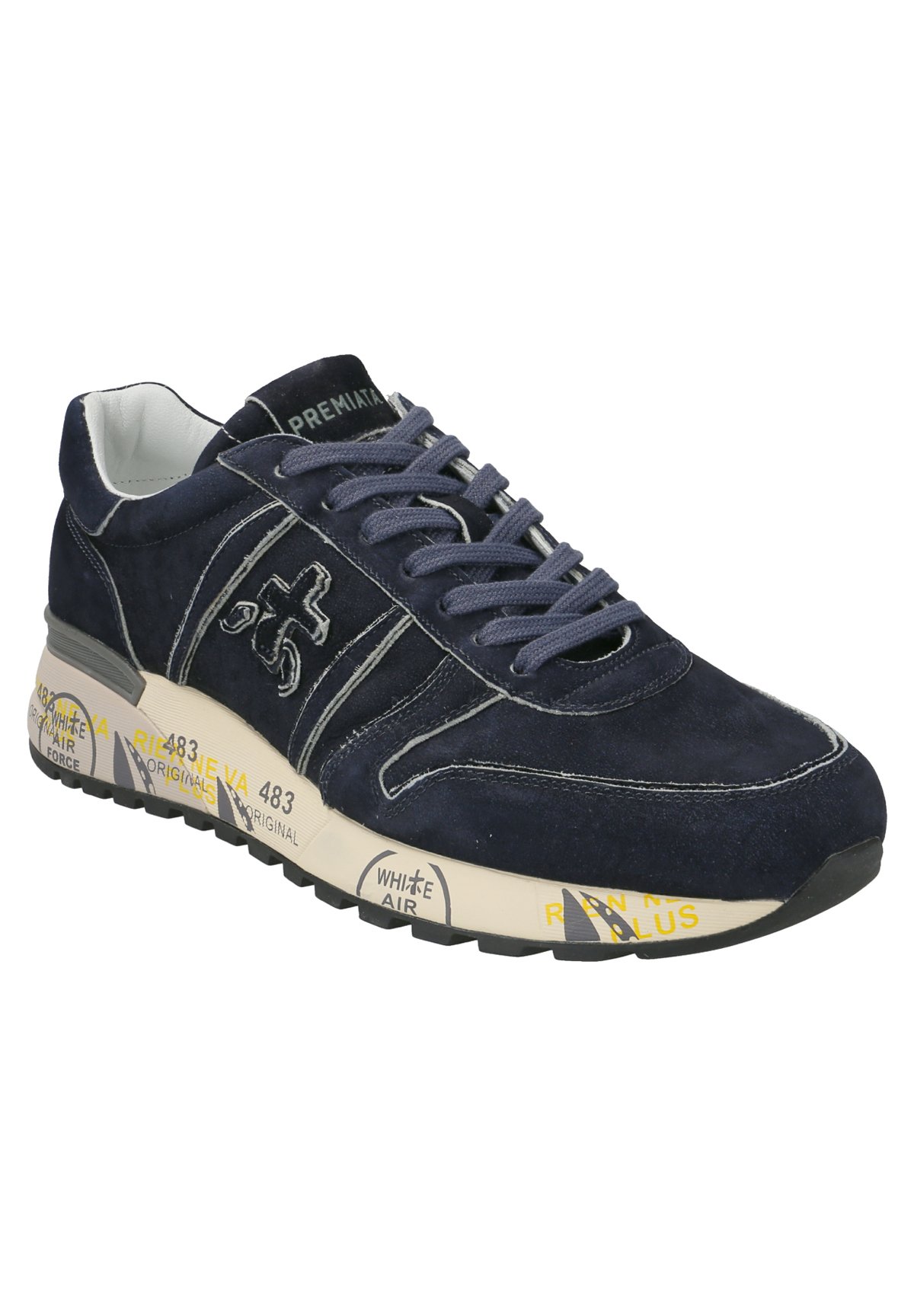 Premiata Sneakers paillettes blu - Aversa Shoes Srl