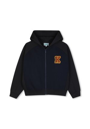 KENZO kids, CARDIGAN À CAPUCHE - Sweat zippé - bleu mistral