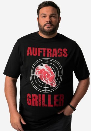 Print T-shirt - black