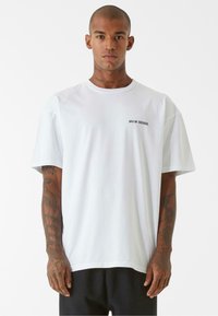 9N1M SENSE DONT T GIVE UP - Print T-shirt - white