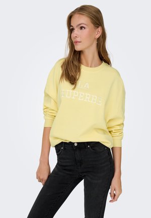 JDYMESA O NECK - Mikina - double cream