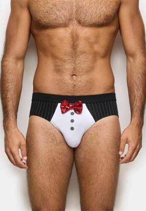 HELLO XMAS  - Trusser - black with print