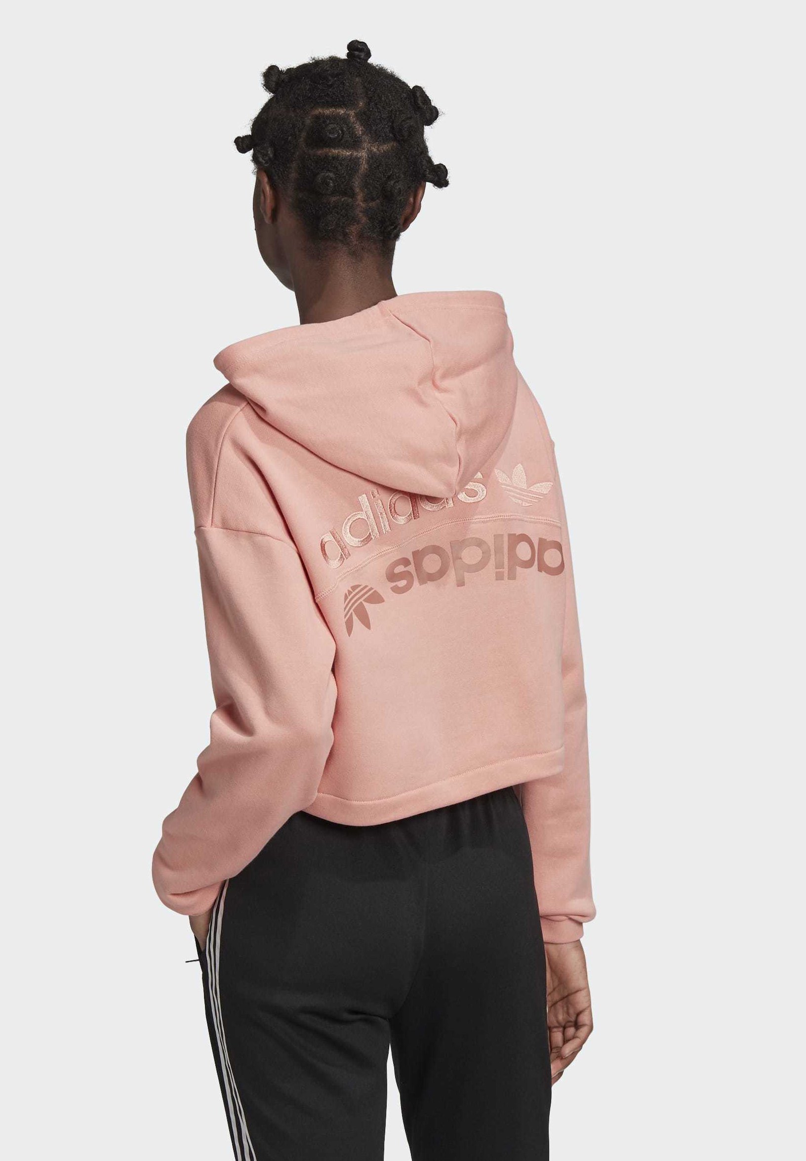 adidas kaval hoodie pink