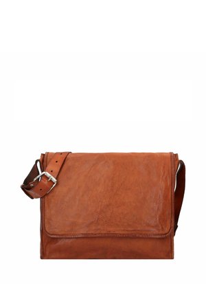 IPPOCASTANO MESSENGER - Borsa a tracolla - cognac