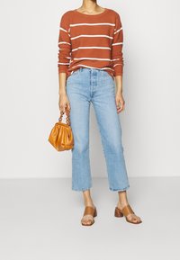 Kaffe Pullover - metallic red