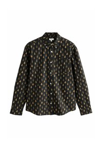 REGULAR FIT - CHRISTMAS PRINTED LONG SLEEVE  - Skjorta - black