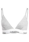 UNLINED TRIANGLE ICON COTTON MODAL - Triangel-BH - grey heather