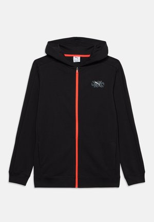 Puma, ACTIVE SPORTS FULL ZIP HOODIE UNISEX - Sweatjacke - black