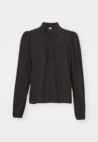 SLFKATERINE TIE - Pikkade varrukatega topp - black