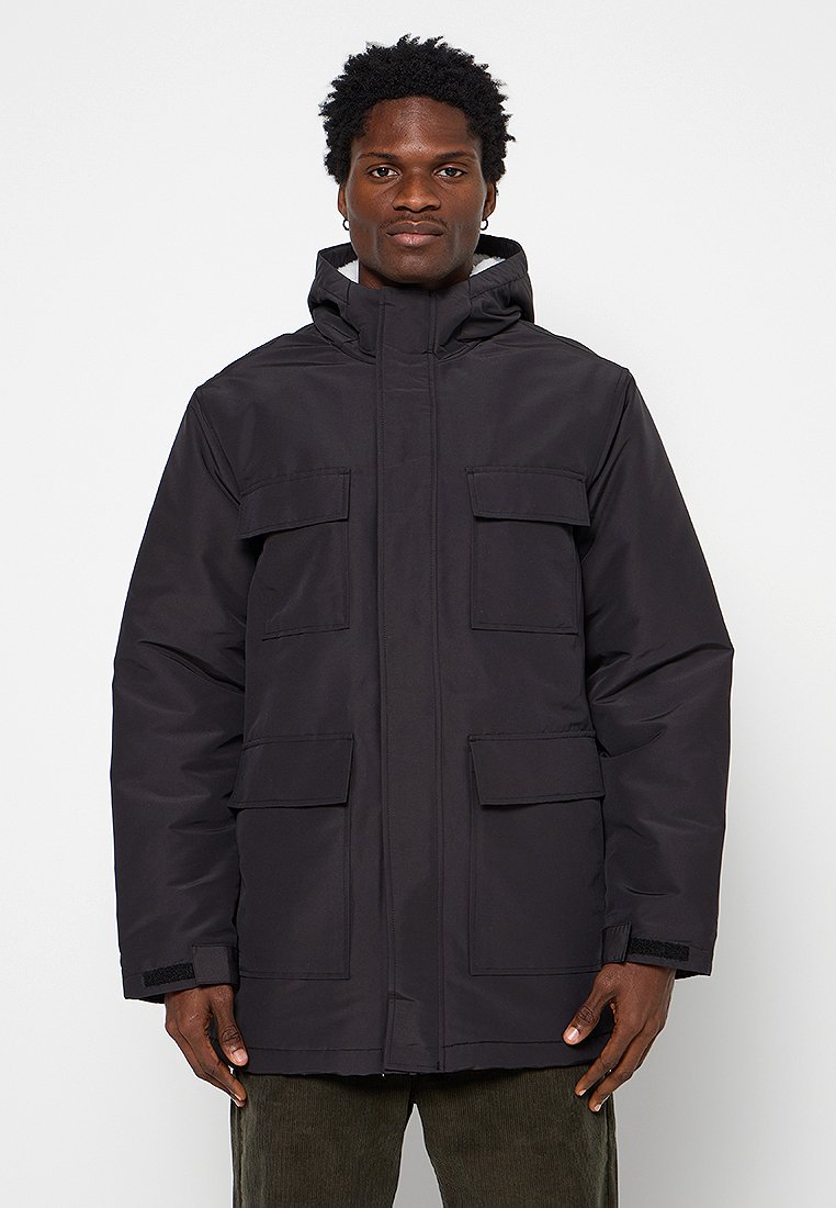 jack & jones Winterjas zwart jack & jones Winterjas zwart