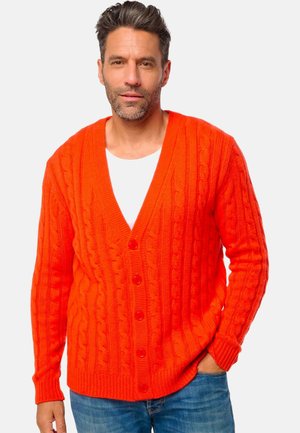 DIXON - Strickjacke - bloody orange